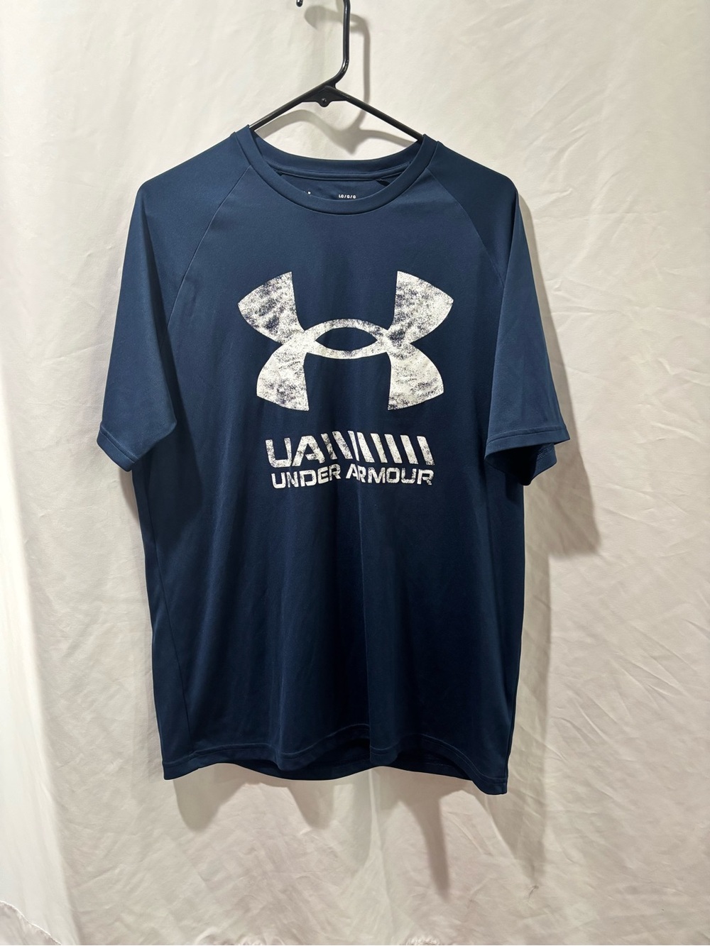 LG Under Armour Navy Short-Sleeve Tee